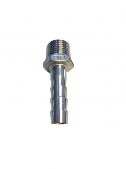 Edelstahl Schlauchtülle,Außengewinde x Schlauchtülle,4 Zoll x 100mm,KULANO.store,AGxTülle AGxTülle Außengewinde x Schlauchtülle